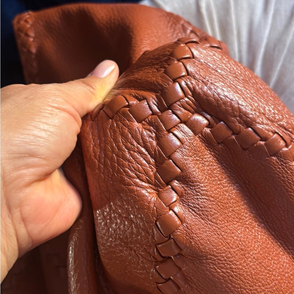 Bottega Veneta Rich Brown Leather Hobo Bag - Picture 10 of 13